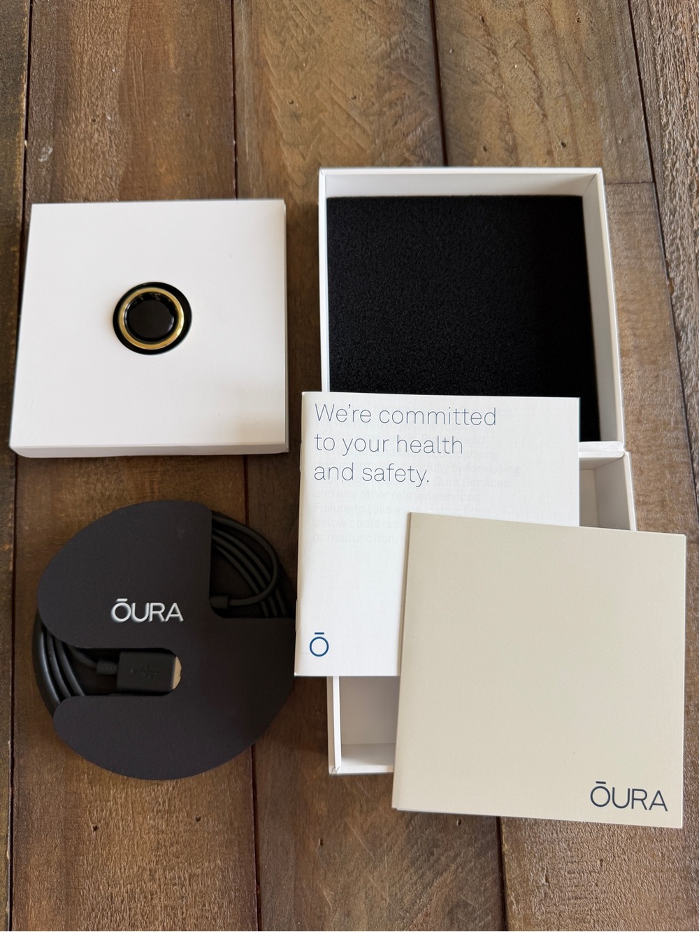 Oura Gen3 Horizon Gold Size 8